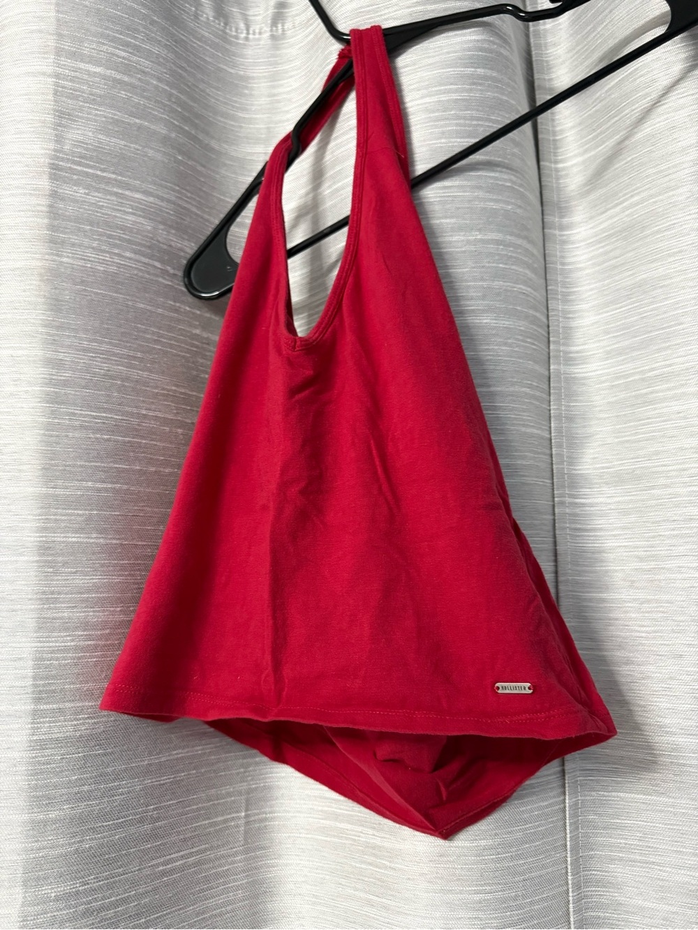 Hollister Red Tank Halter Top